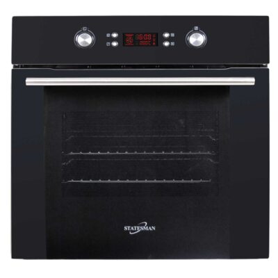 STATESMAN BSM60BL BUILT-IN FAN OVEN BLACK